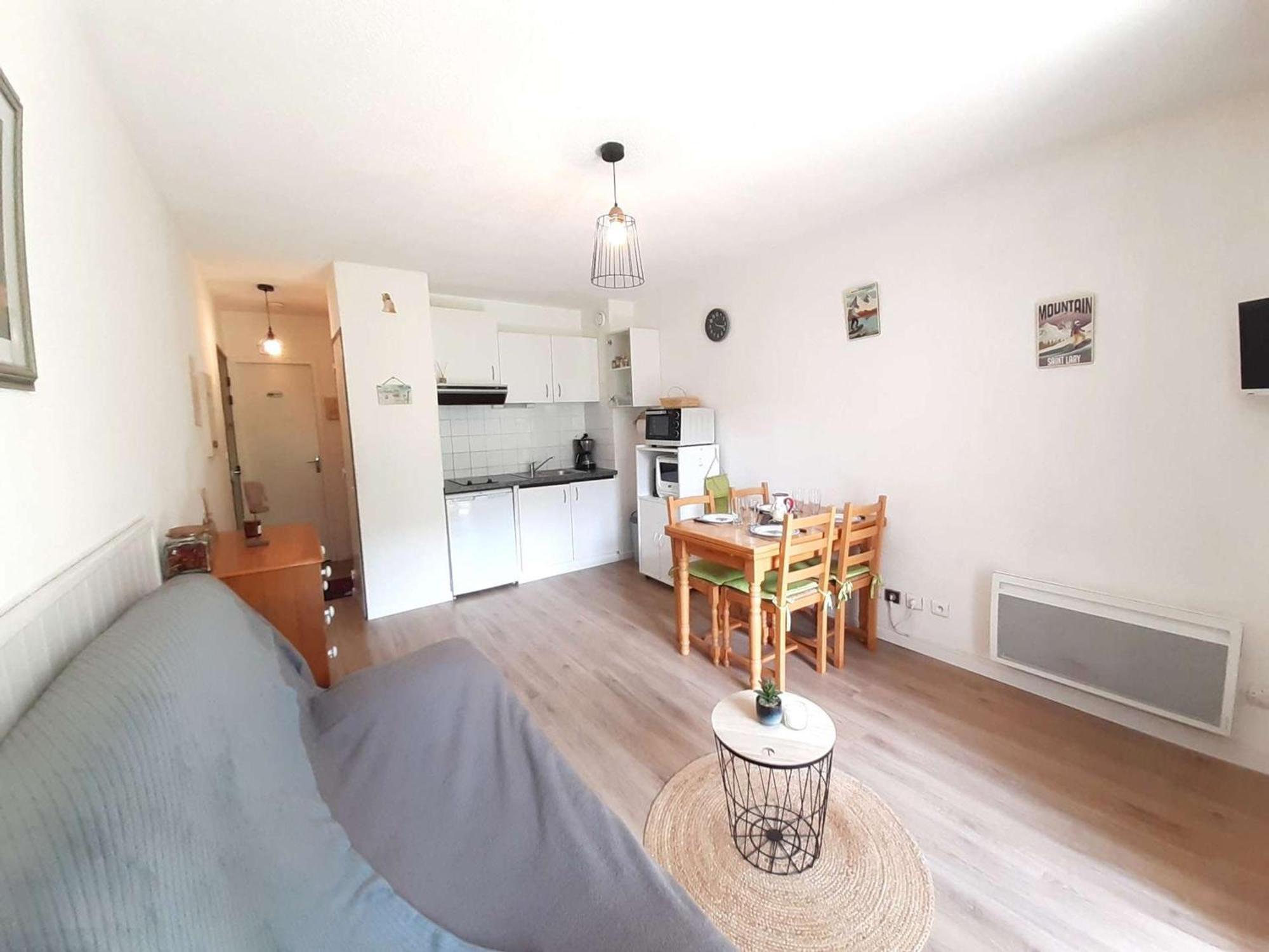 T2 A Vielle-Aure, 4 Pers, Balcon Sud, Parking, Kitchenette Equipee, Proche Commodites - Fr-1-457-325 Экстерьер фото